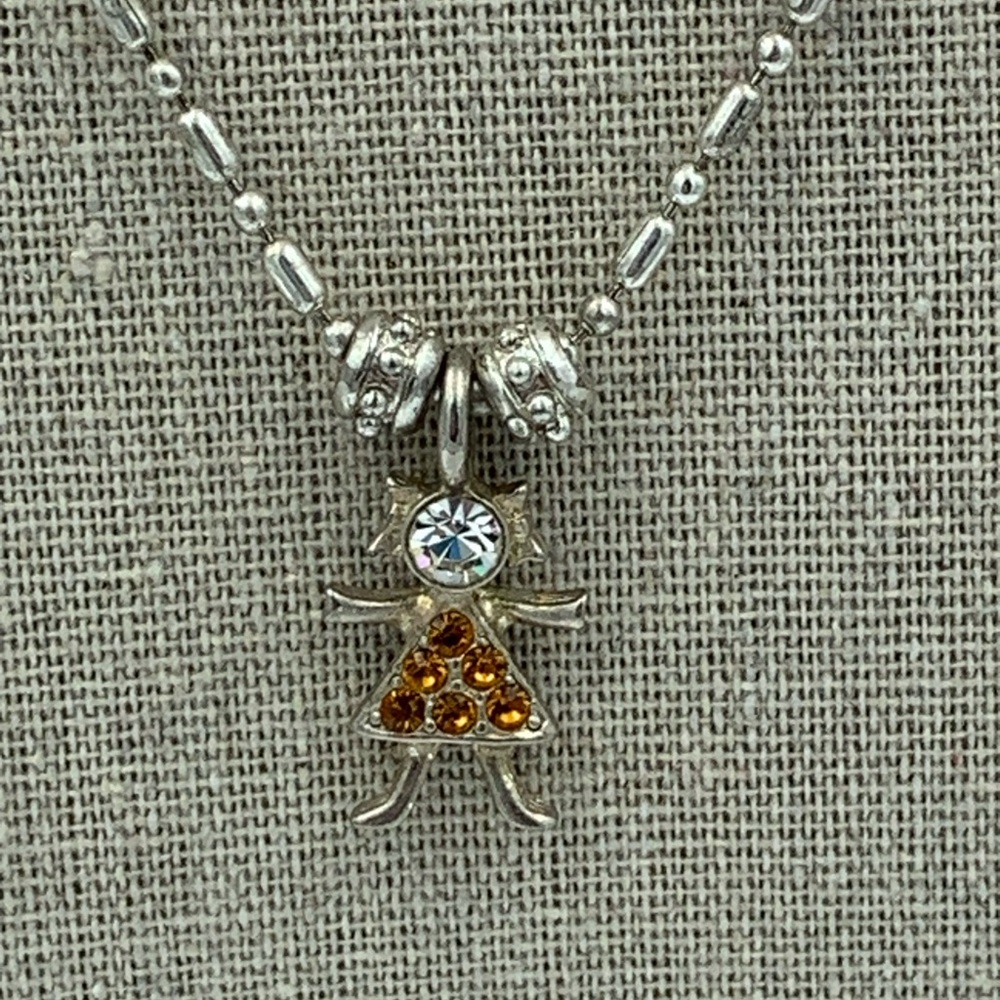 Birth Stone Child Necklace